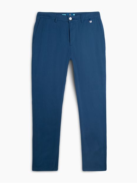 Pantalón en Algodón Unicolor para Hombre 01371