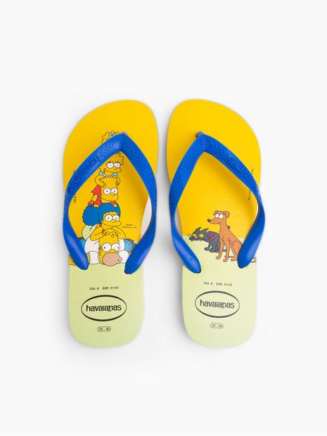 Sandalias Flip Flop Estampadas para Hombre 01766